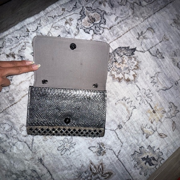 Black Studded Clutch - Picture 3 of 3